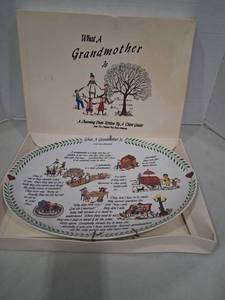 lot 1170 image: What A Grandmother Is Plate 1983 First Edition 23715000