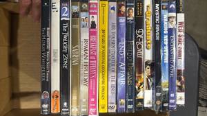 lot 1199 image: DVD Movie Collection Films Including West Side Story Enchanted April Mystic River