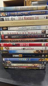 lot 1200 image: DVD Movie Collection Films Including The Dovekeepers, The Electric Horseman, Its a Wonderful Life