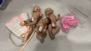lot 1211 image: Reborn Baby Doll Lot 4 Dolls with Clothing