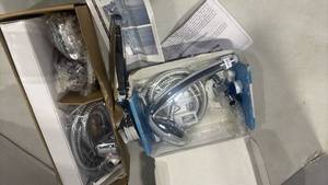 lot 1242 image: Oxgenics Body Spa Showerhead with Hose and Handheld Components