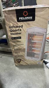 lot 2065 image: Pelonis Infrared Quartz Heater PSH20Q3AWW 3 Heat Settings