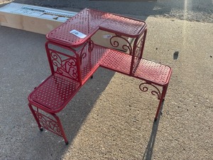 lot 116 image: 2-tier plantdecor stand