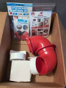 lot 2014 image: ReniaCoop DIY Chicken Waterer Kit -new