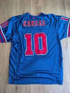 lot 4001 image: Kansas Jayhawks Jersey Number 10 -XL