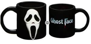 lot 2503 image: One Double Sided Ghost Face Ceramic Mug -new in box&nbsp