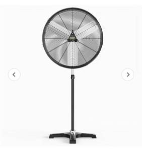 lot 18106 image: ROVSUN 30 220W 110V Industrial Pedestal Fan - Retail $259