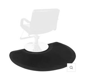 lot 18227 image: OmySalon Salon Anti Fatigue Mat Circular Barber Mat - Retail $0