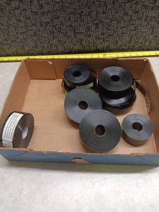 lot 161 image: Lot of 8 35mm Film Reels with Labels - The Core, Screen Vedding, Sony Columbia Pictures