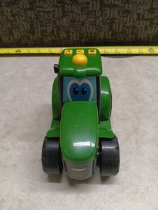 lot 183 image: John Deere Green Tractor Toy with Interactive Features