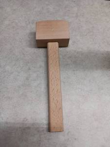 lot 219 image: Wooden Mallet with Handle