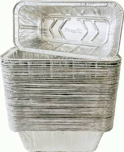 lot 1068 image: 50-Pack Firsgrill Professional Fits Blackstone 17 22 28 3036 Griddle Grease catcher Cup Liners 8 L 3.75 W 3H - Retail $17