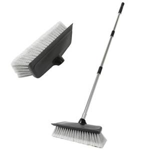 lot 1071 image: NAVAPAL 52 Dip Car Wash Brush with Long Handle for Washing Cleaning House Siding, Solar Panel, Auto Cars, SUV, Trucks, RV, Floors and More - Retail $20
