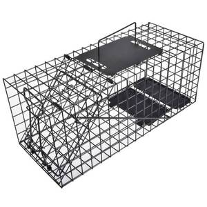 lot 1077 image: Anyhall Live Squirrel Trap Heavy Duty Humane Animal Cage Trap - Retail $36