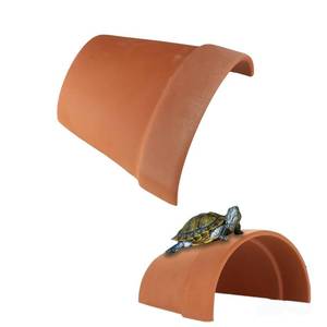 lot 1090 image: GUEDKIKL Ceramic Shrimp Shelter Fish Tank Ornament, Tank Fish Shrimp House Nest Spawning Breeding Cave Clay Pots Fish Tank Landscaping Decorations Ornaments - Retail $1,996