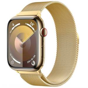 lot 1091 image: Original Stainless Steel Milanese Loop Compatible with Apple Watch Band 38mm 40mm 41mm 42mm 44mm 45mm 46mm 49mm, Magnetic Clasp Band for iWatch Series 11 10 9 8 7 6 5 4, SE 3 2 1 Ultra3 2, Women & Men - Retail $14