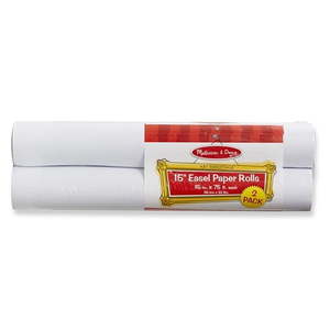 lot 1110 image: Easel Paper Rolls by Melissa & Doug - Retail $30