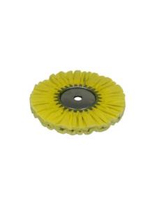 lot 1120 image: Zephyr Custom Polishing Products Airway Buffing Wheels for Industrial Polishers, Big Rigs and Lifted Trucks. Made in The U.S.A.(Cut - Yellow) - Retail $17