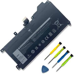lot 1148 image: SUNNEAR 1FKCC Laptop Battery Compatible with Dell Latitude 7200 7210 2-in-1 Series Notebook T04J T04J001 T04J002 09NTKM 9NTKM T5H6P 0D9J00 D9J00 0KWWW4 KWWW4 7.6V 38Wh 4750mAh 2-Cell - Retail $36
