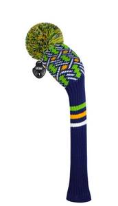 lot 1187 image: Scott Edward Customized 1 Piece Knit Golf Head Cover - Retail $0