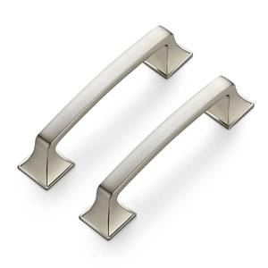 lot 1204 image: Ravinte Brushed Nickel Cabinet Handles Arch Pulls 3-34 Inch 10 Pack - Retail $29