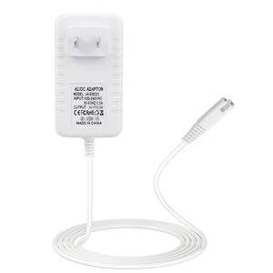 lot 1300 image: Charger Replacement for Waterpik Water Flosser WP360 WP360W WP450 WP450W WP462 WP462W, Waterpik Water Flosser Replacement Adapter Power Cord (5ft, White) - Retail $7