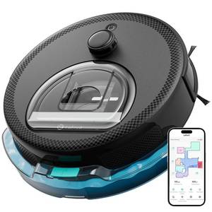 lot 1315 image: Lefant Robot Vacuum and Mop, Smart Mapping and Obstacle Avoidance, Tangle-Free Pet Hair, 2.4G5G WiFi App Control, Slim Design for Wider Coverage, Carpet Detection, M330 Pro - Retail $130