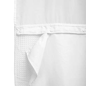 lot 1341 image: Barossa Design 70x54 Snap-in Shower Curtain Replacement Liner White - Retail $8