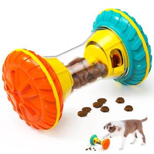 lot 1363 image: BoYoYo Interactive Dog Toys, Dog Puzzle Toys for Smart, Dog Enrichment Toy to Keep Them Busy, Treat Dispensing Toy Slow Puzzles Feeder, Yellow - Retail $9