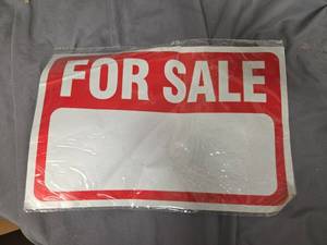 lot 1374 image: Adhesive For Sale Sign - Retail $0