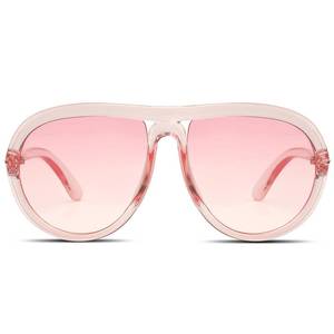 lot 1403 image: TruFabV Retro Sunglasses for Women Men Trendy Classic Shades Tangle Free 70s Vintage Sun Glasses (Pink) - Retail $17
