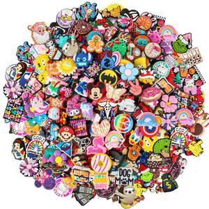lot 1419 image: 102Pcs Non-Repeat Cartoon Silicone Focal Beads for Pens,Random Cute Characters Focal Beads Bulk for Bead Pens Keychain and Crafting Supplies, Only Applicable to Adults - Retail $39