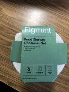 lot 23 image: 3pk Round Snack Container Set - Figmint