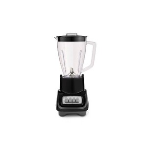 lot 52 image: Oster Turbo 5-Speed Blender, Black, 1400W, Glass Jar, 6-Cup