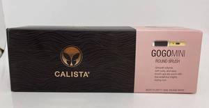 lot 85 image: Calista GoGo Mini 1 Barrel Round Brush Hair Tool Marigold Yellow