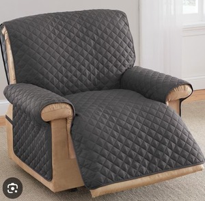 lot 86 image: Couch Guard Reversible Recliner Furniture Protector Slate