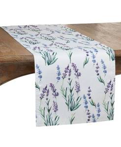 lot 110 image: $140 Saro Lifestyle Runner - Purple - 16 x 72