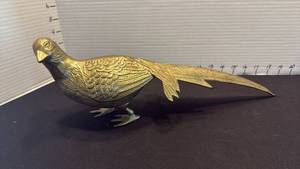 lot 1033 image: Brass pheasant 5x15