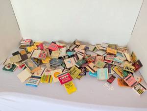 lot 1073 image: Large Lot Vintage Matchbooks Hotel Casino Restaurant Advertising Ephemera