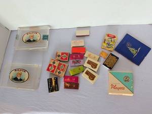 lot 1084 image: Vintage Collectible Boxes Lot R.G. Dunn Cigar Labels, Match Boxes