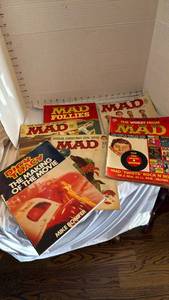 lot 1135 image: Vintage Mad magazine and Dick Tracy
