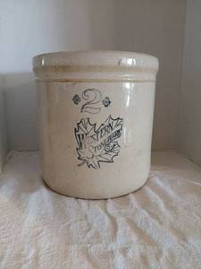 lot 1179 image: Western Stoneware 2 Gallon Crock