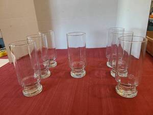 lot 1228 image: Glass drinking glasses  7
