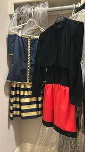 lot 1600 image: Two dressy outfits - Size 8