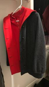 lot 1602 image: Authentic Mackinosh Vestcoat Red Wool Vest jacket - size M
