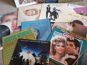 lot 1710 image: Mixed Genre of Record Albums