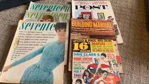 lot 1724 image: Magazines Seventeen, 16, Post Saturday Evening
