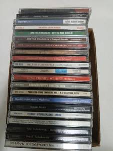lot 1808 image: Classical Music CDs Lot  including  Aretha Franklin