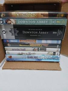 lot 1814 image: DVD Movie Lot including  Downton Abbey
