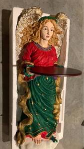 lot 2104 image: Christmas decor angel 4 ft tall